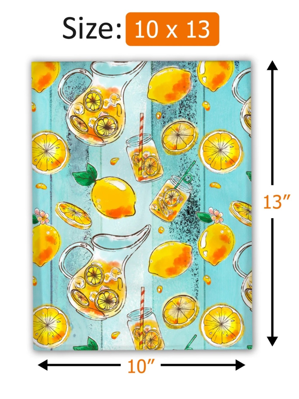 20 Lemonade Stand Summer Polymailers 10x13 | Shipping Bags | Boutique Packaging - Picture 3 of 5